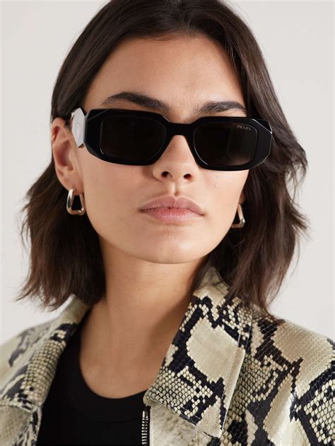 prada square wire|Prada eyewear archive.